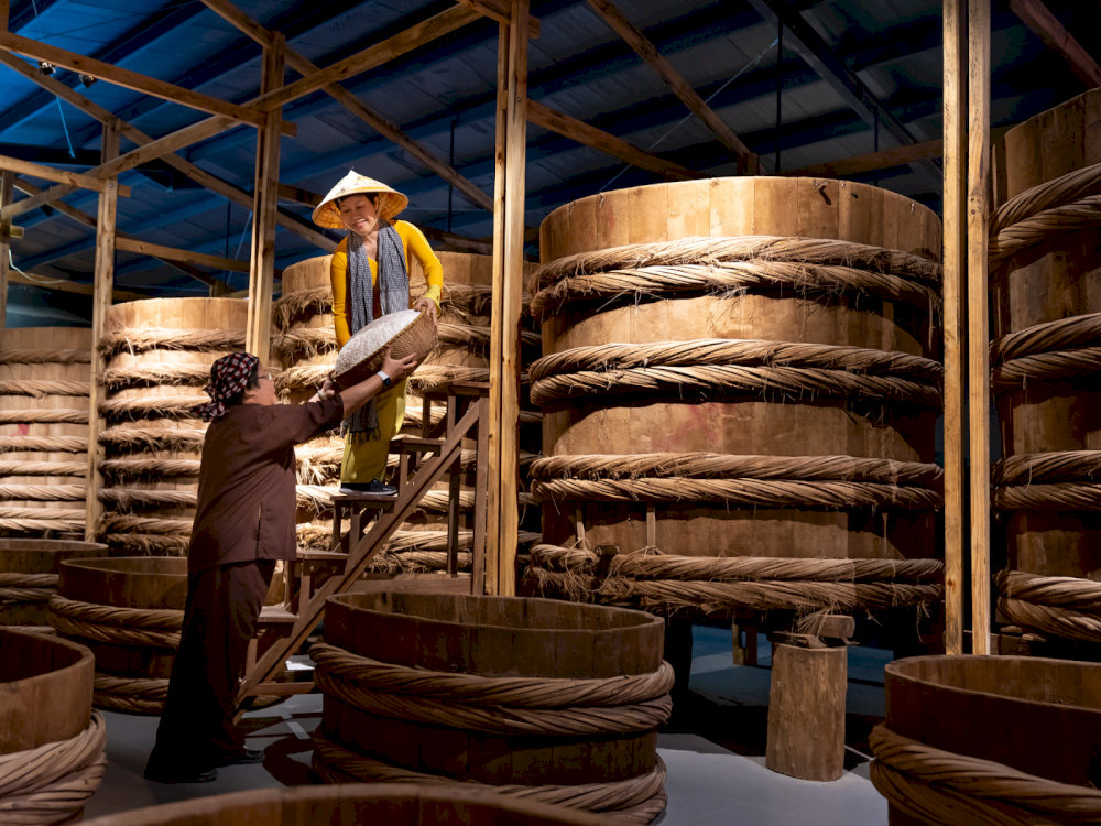 Phu Quoc’s Fish Sauce Factory produces world-renowned, high-quality fish sauce